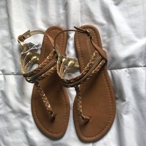 New w/ Tags Brown American Eagle Sandals